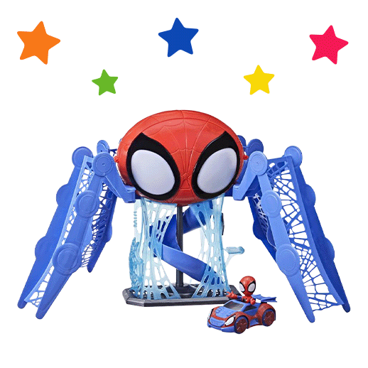 Marvel Spidey and His Amazing Friends Web-Quarters Playset